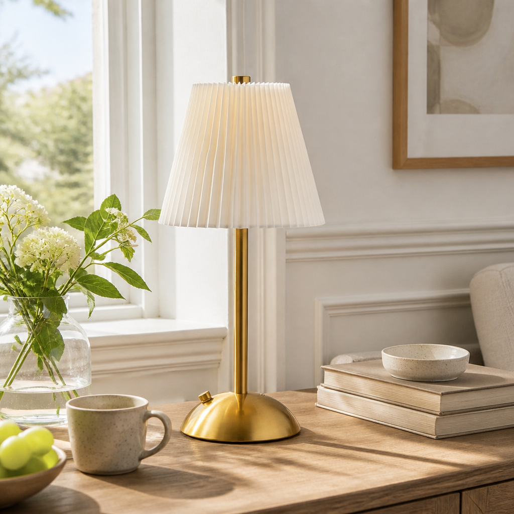 Minimalist LED Touch Table Lamp