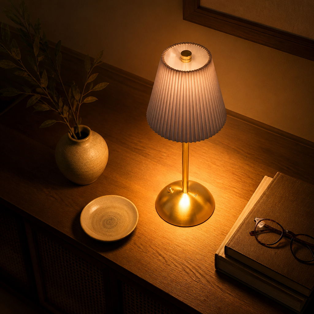 Minimalist LED Touch Table Lamp