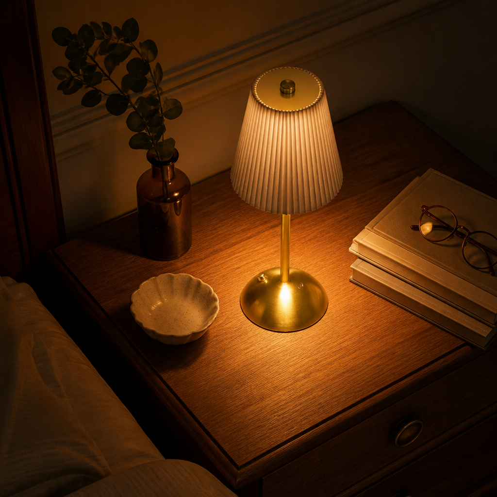 Minimalist LED Touch Table Lamp