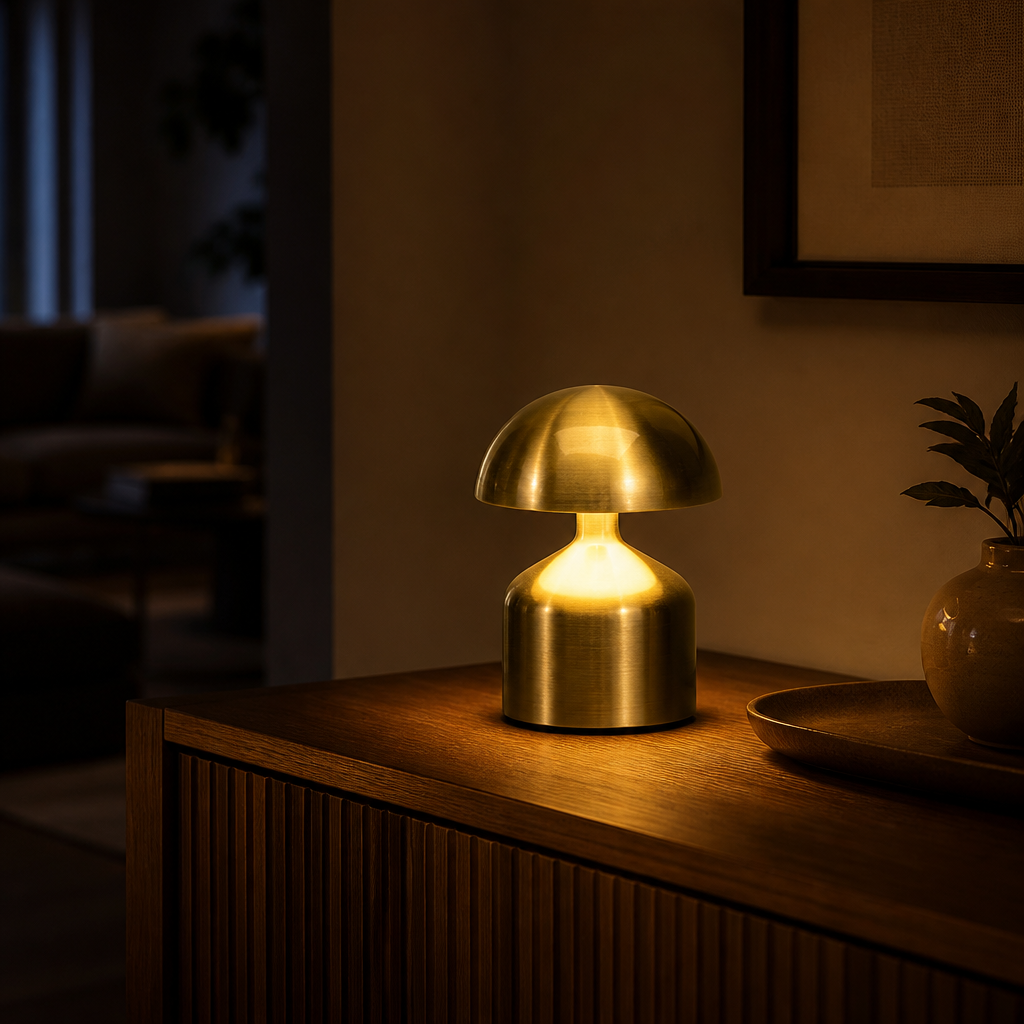 Minimalist LED Touch Table Lamp