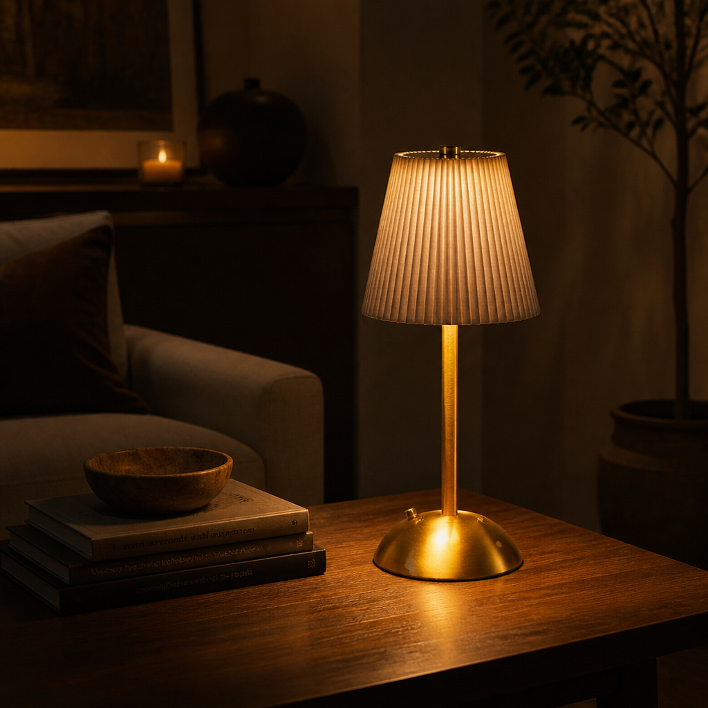 Minimalist LED Touch Table Lamp
