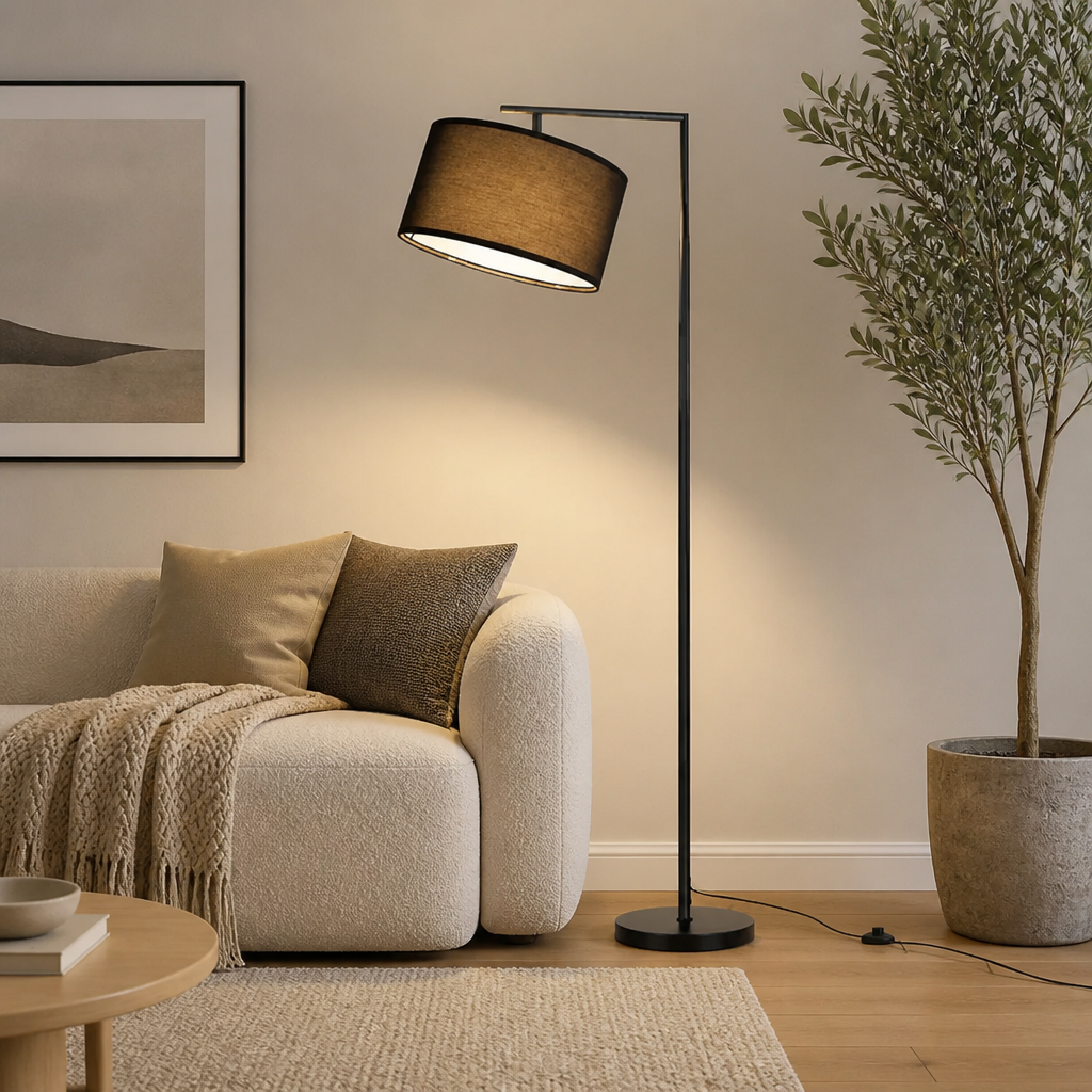 Minimalist Marble Arc Floor Lamp