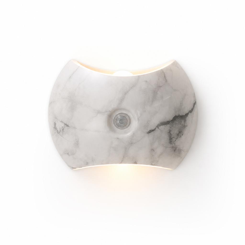 Minimalist Marble LED Magnetic Mount Wall Sconce