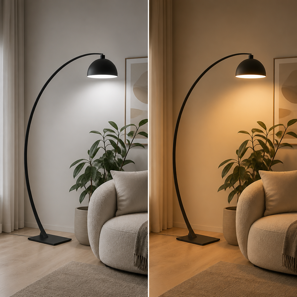 Minimalist Metal Floor Lamp