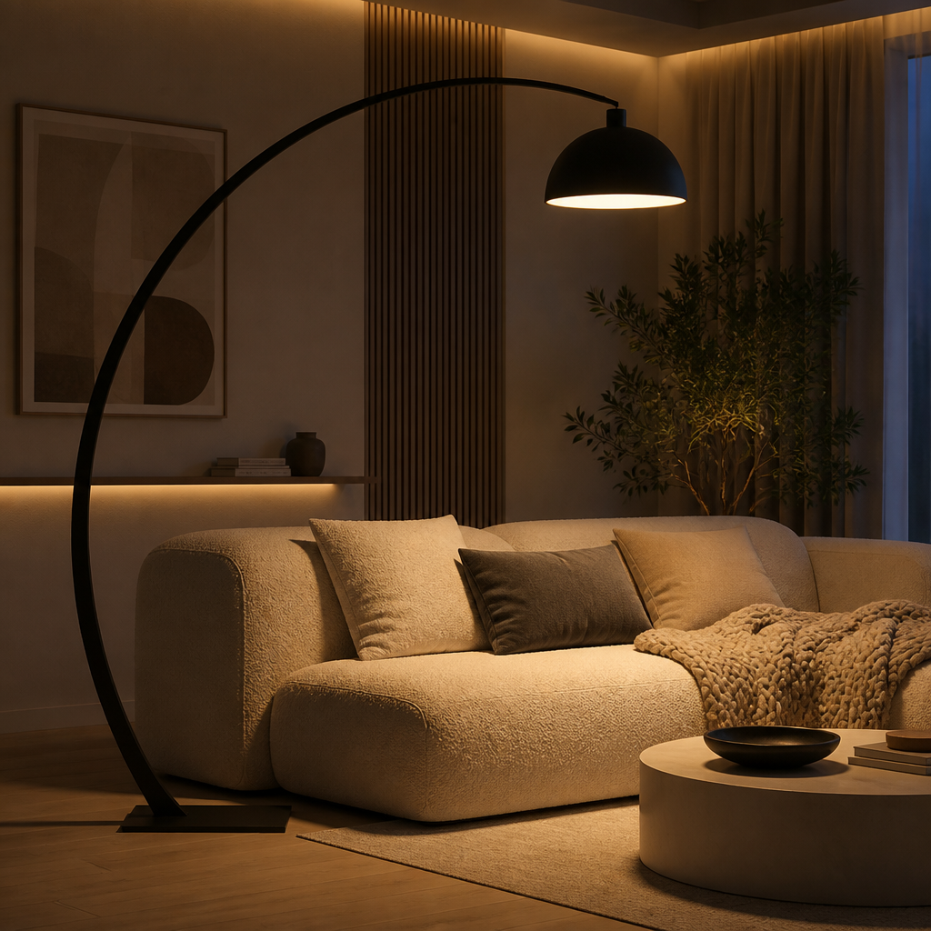 Minimalist Metal Floor Lamp