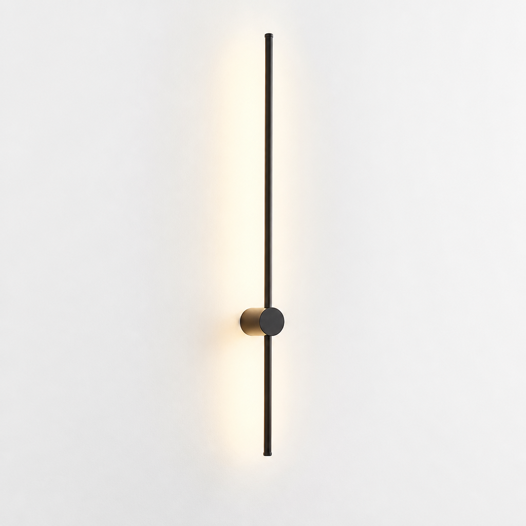 Minimalist Metal LED Linear Wall Sconce