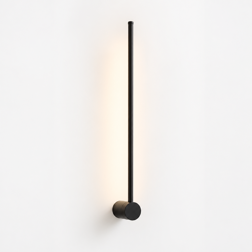 Minimalist Metal LED Linear Wall Sconce
