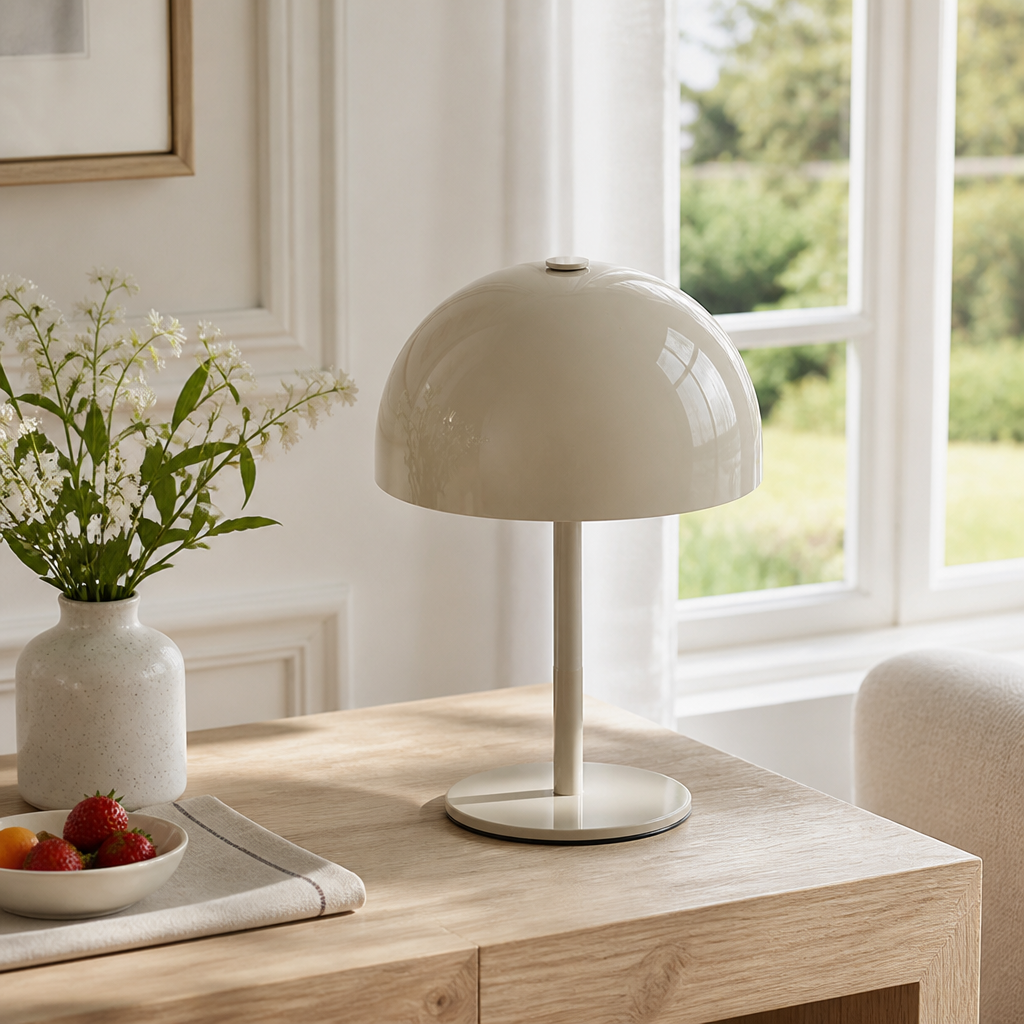 Minimalist Metal LED Touch Desk Lamp