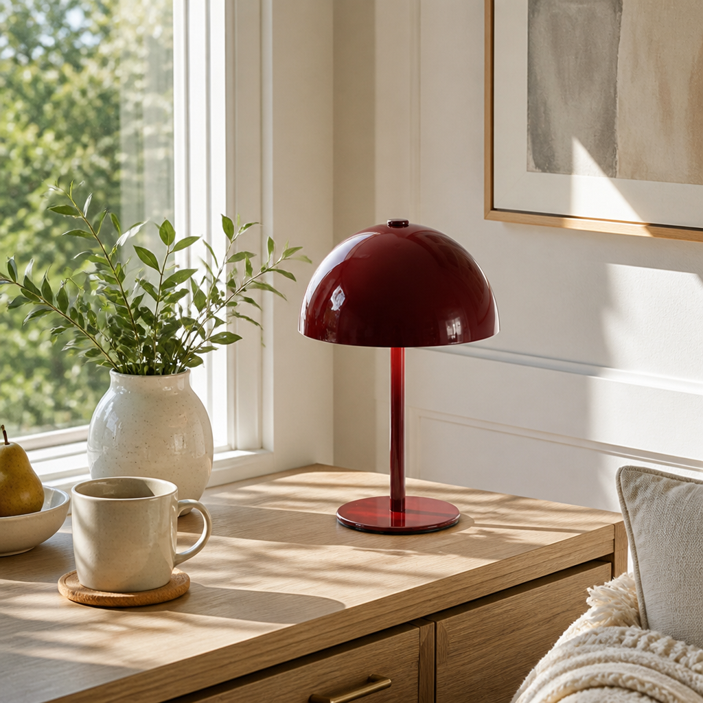Minimalist Metal LED Touch Desk Lamp