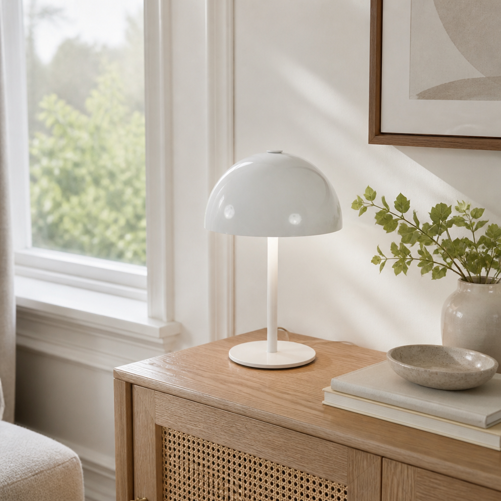 Minimalist Metal LED Touch Desk Lamp