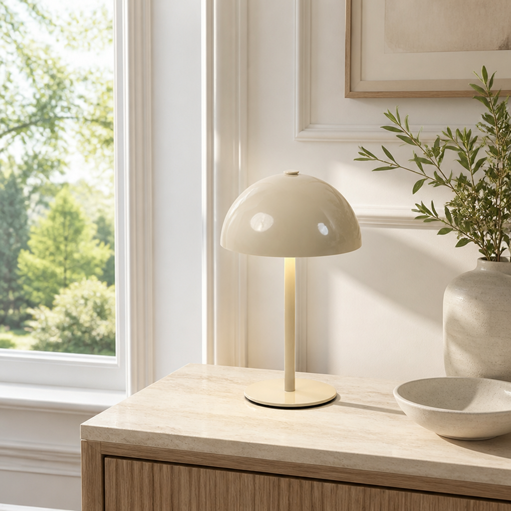 Minimalist Metal LED Touch Desk Lamp