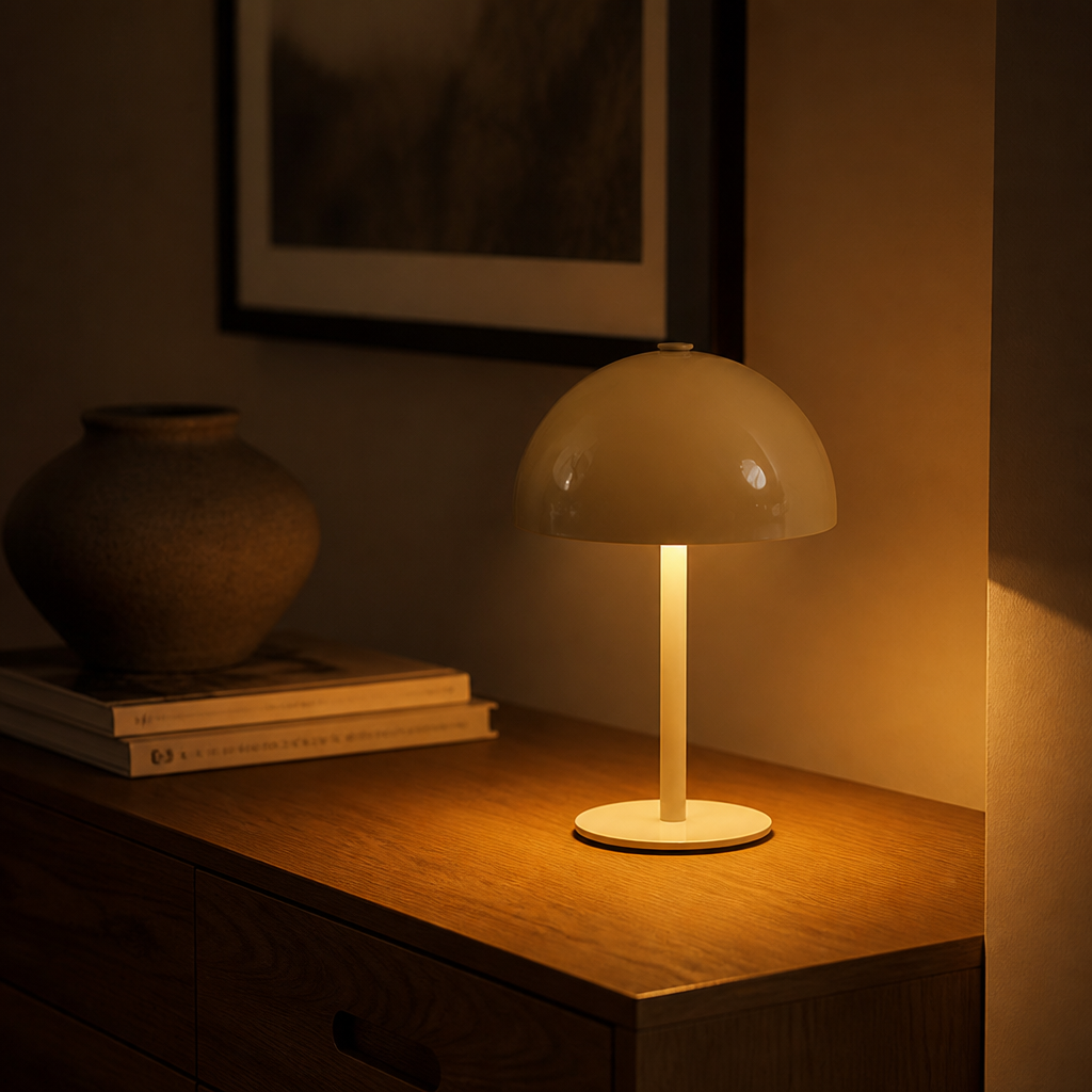 Minimalist Metal LED Touch Desk Lamp