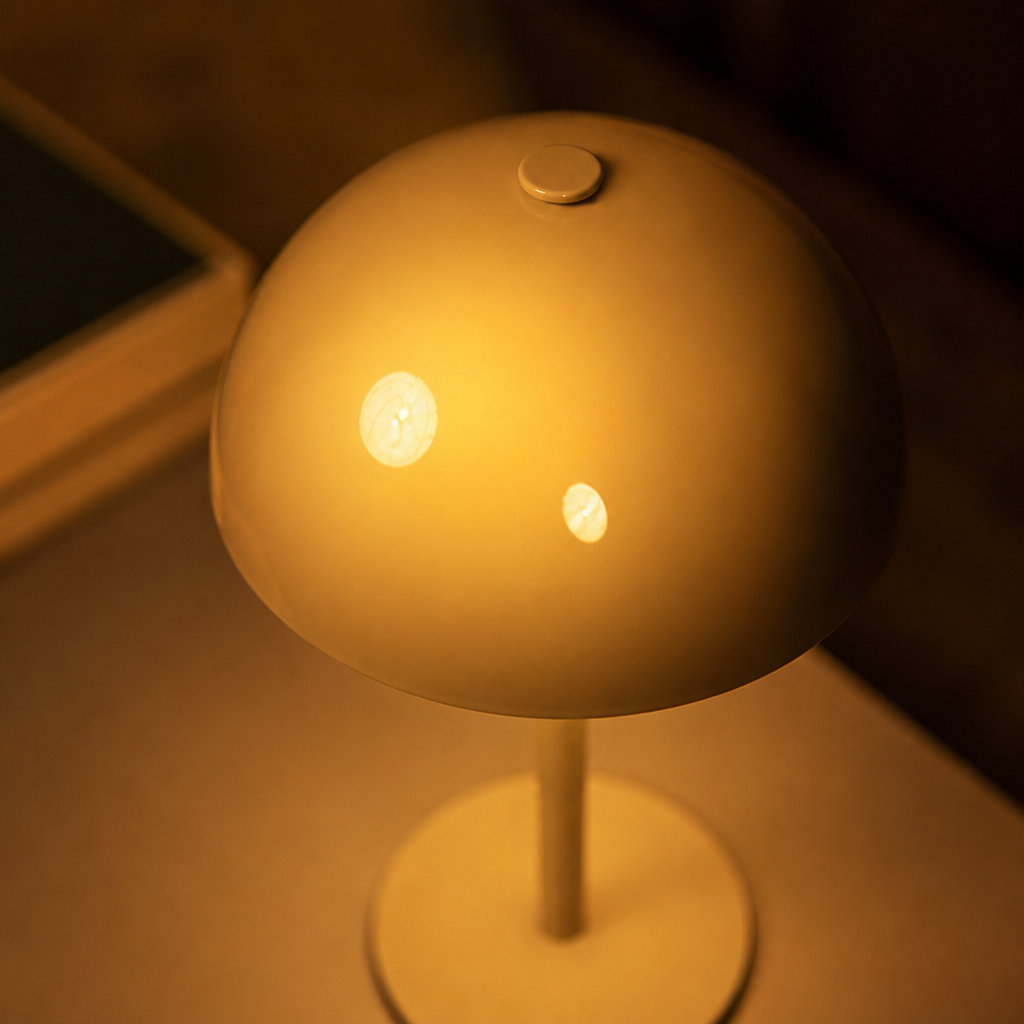 Minimalist Metal LED Touch Desk Lamp