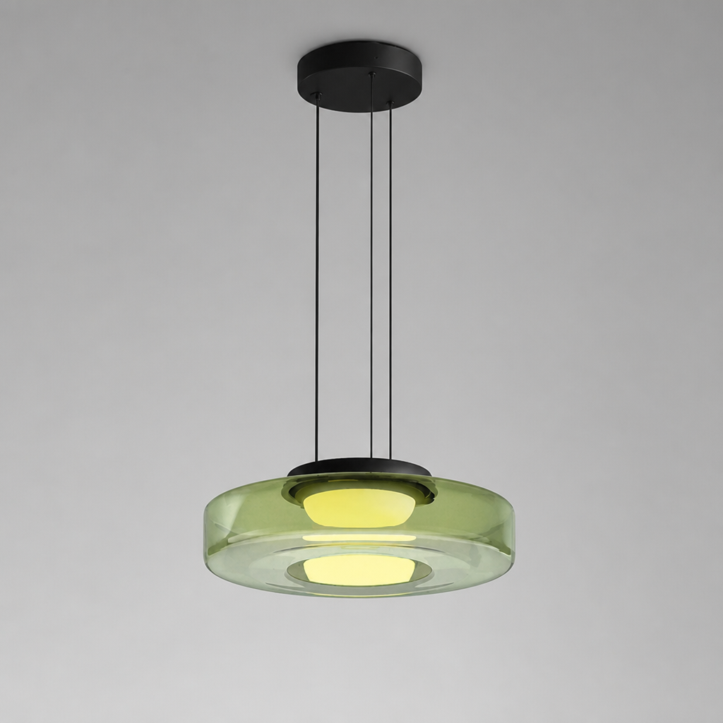 Minimalist Three-Layer Pendant Light