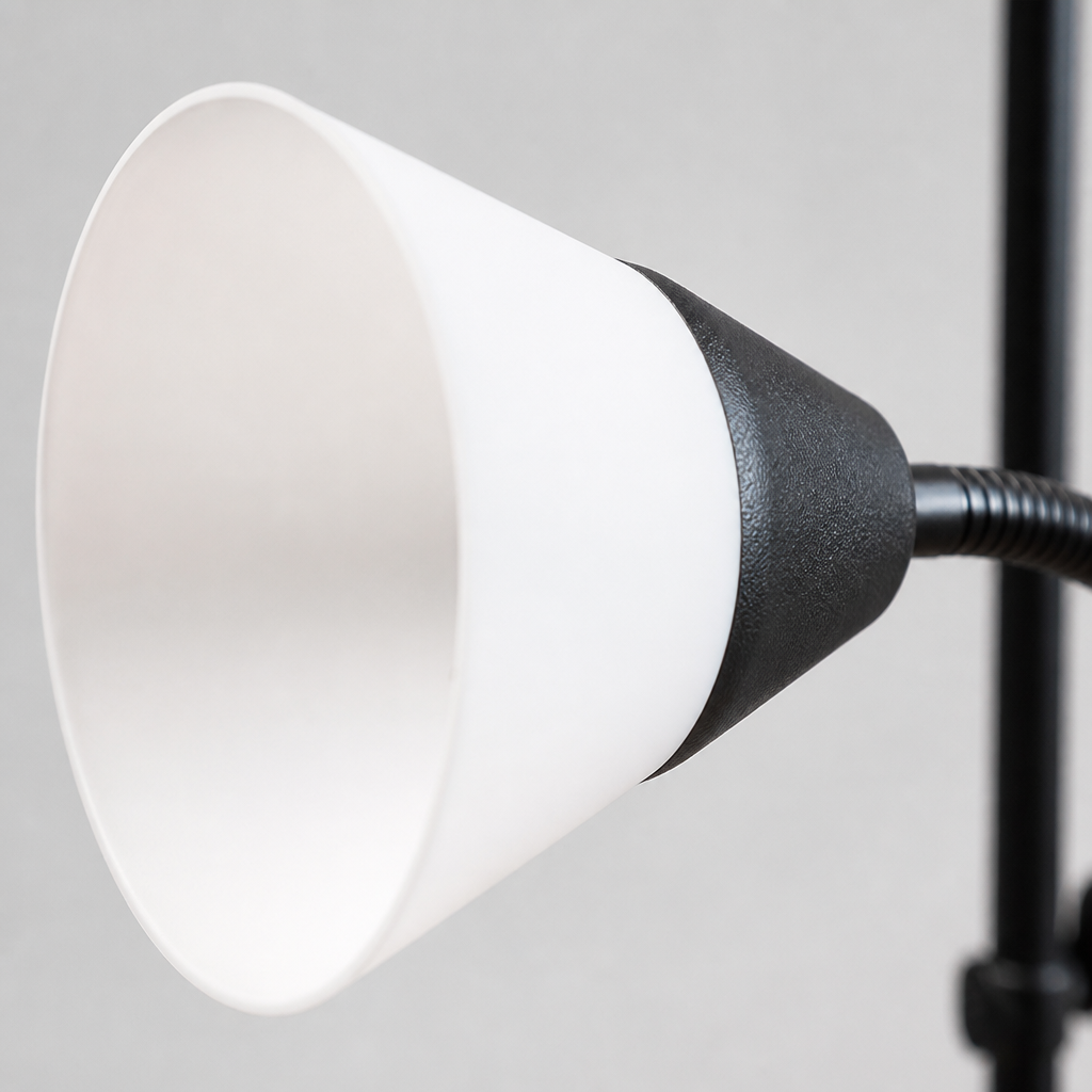 Minimalist Uplighter & Spotlight Floor Lamp
