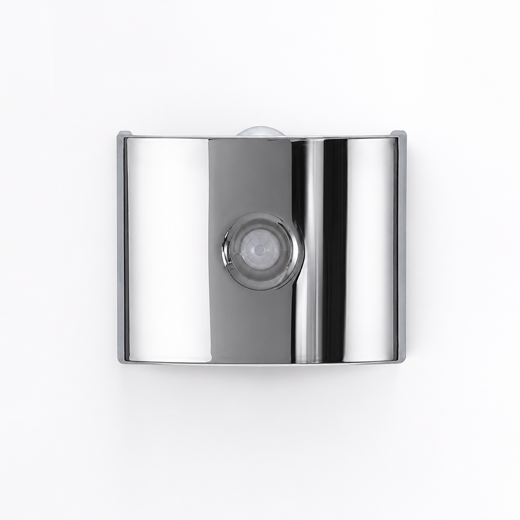 Minimalist White LED Motion Sensor Night Light