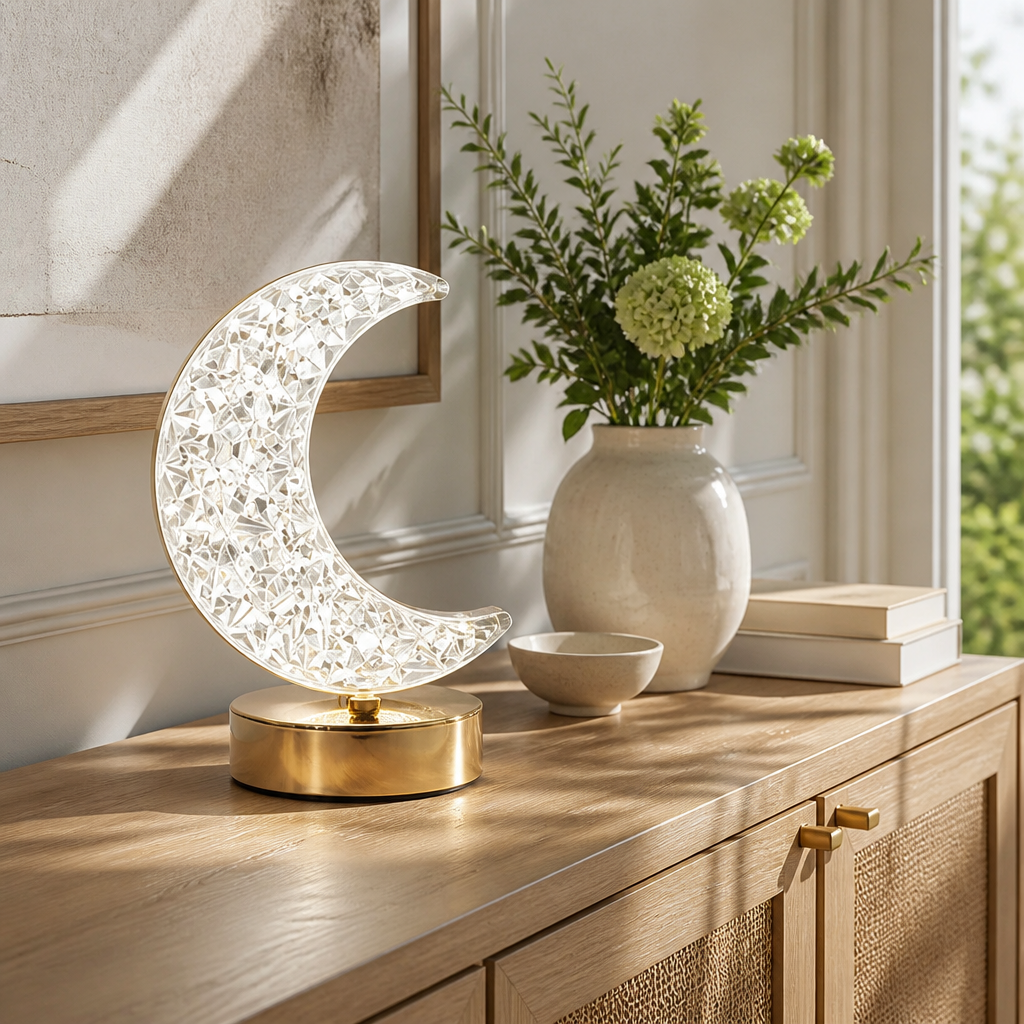 Modern Acrylic LED Touch Dimming Night Light
