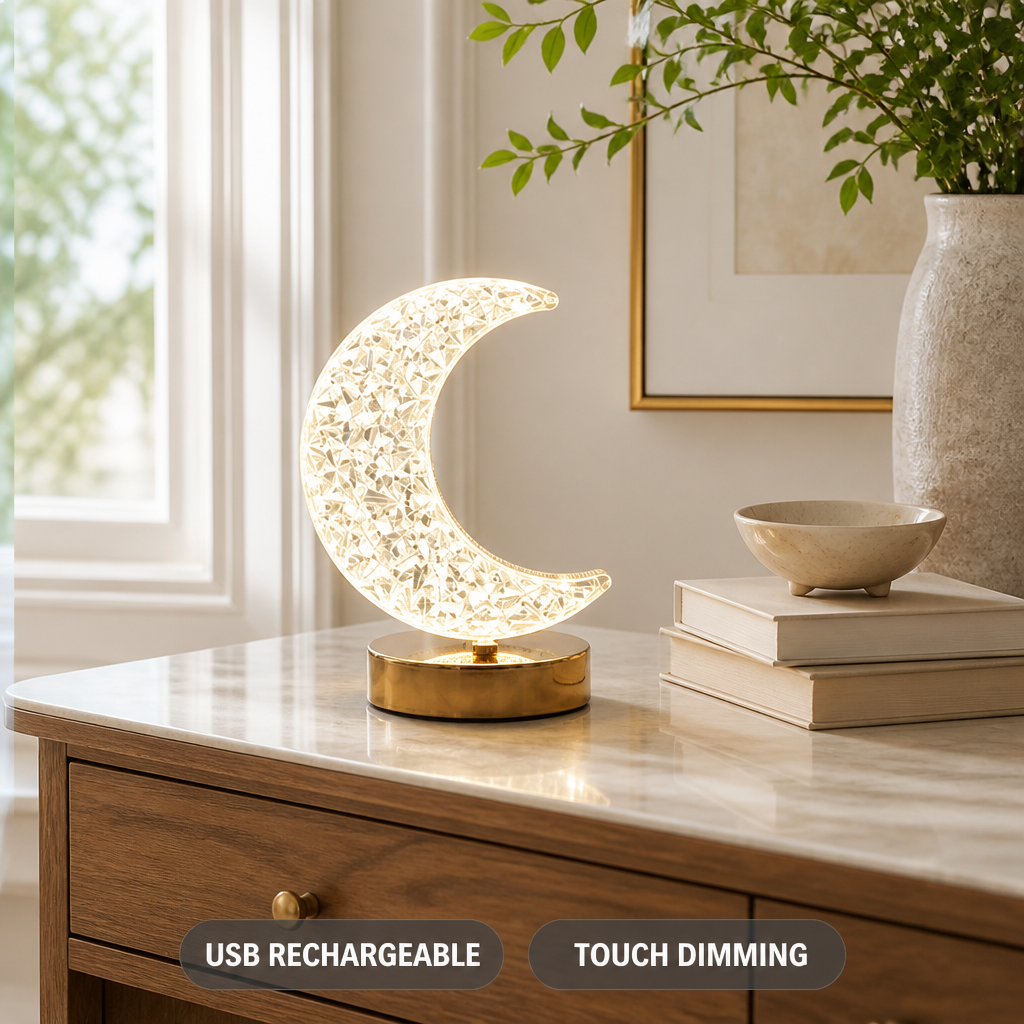 Modern Acrylic LED Touch Dimming Night Light
