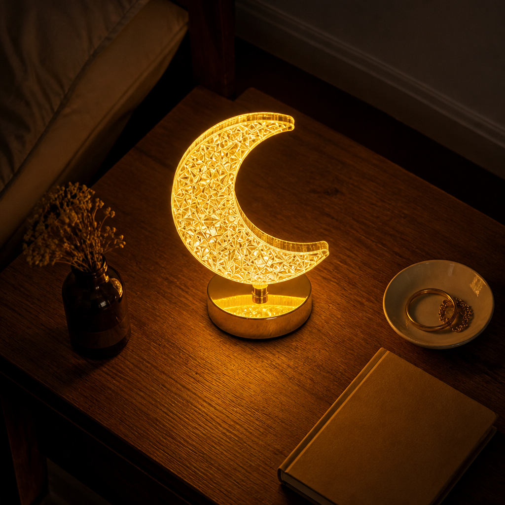 Modern Acrylic LED Touch Dimming Night Light