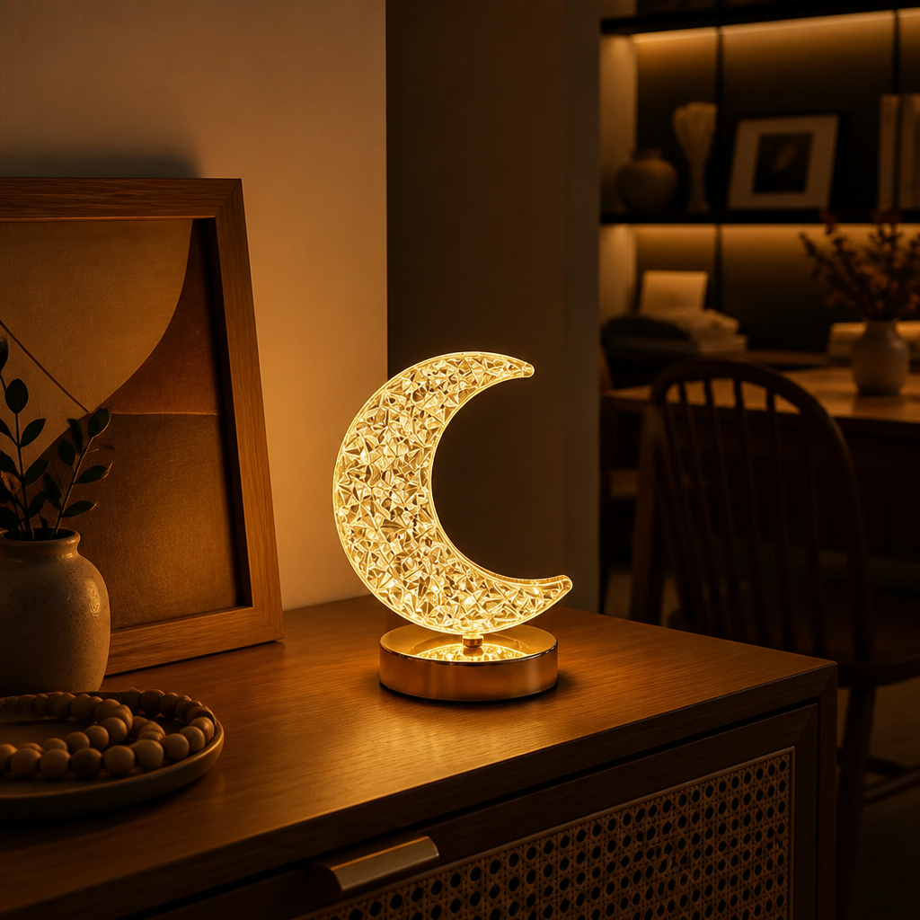 Modern Acrylic LED Touch Dimming Night Light