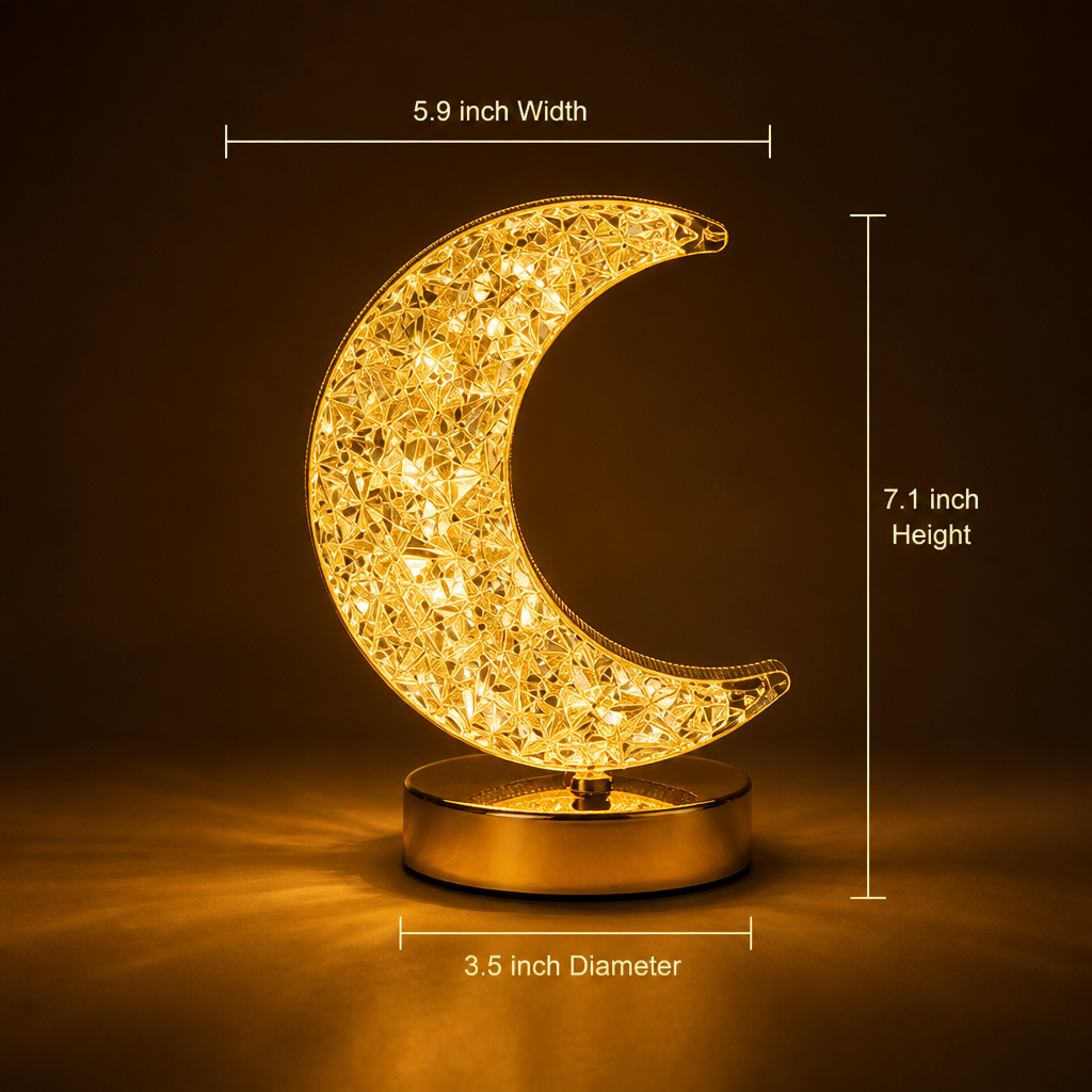 Modern Acrylic LED Touch Dimming Night Light