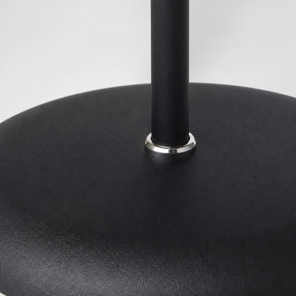 Modern Black & White LED Floor Lamp