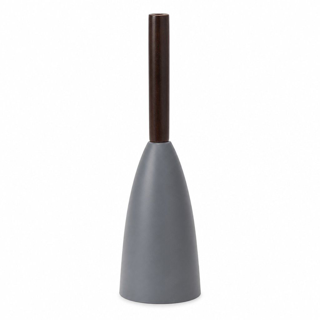 Modern Cone Pendant Shade in Matte Metal Finish