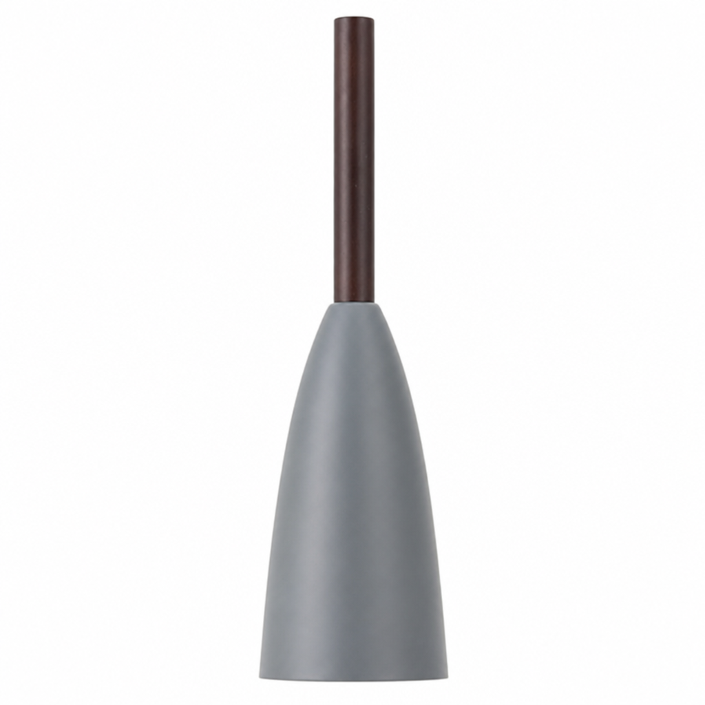 Modern Cone Pendant Shade in Matte Metal Finish