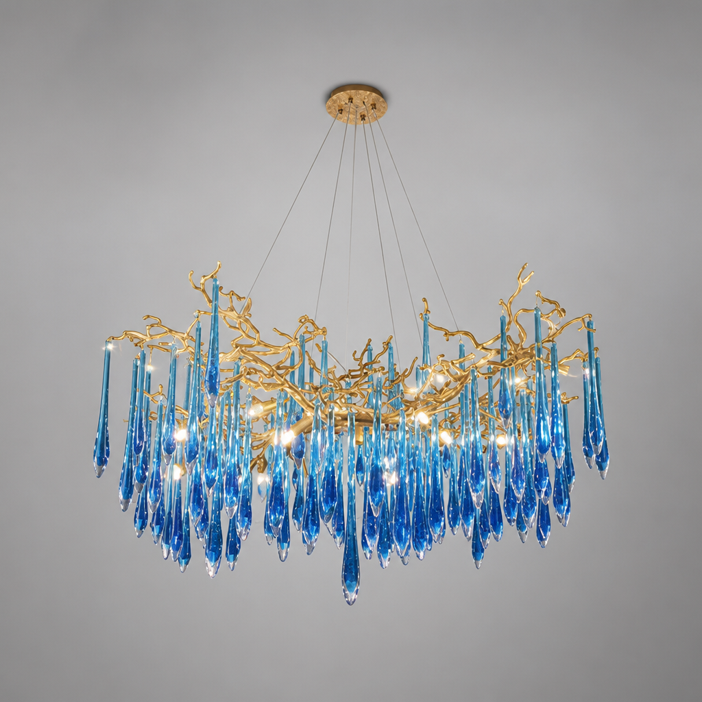 Modern Crystal LED Pendant Light