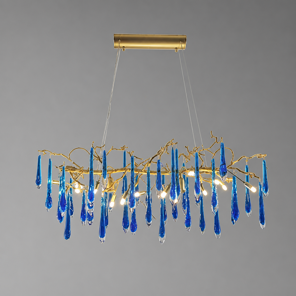 Modern Crystal LED Pendant Light