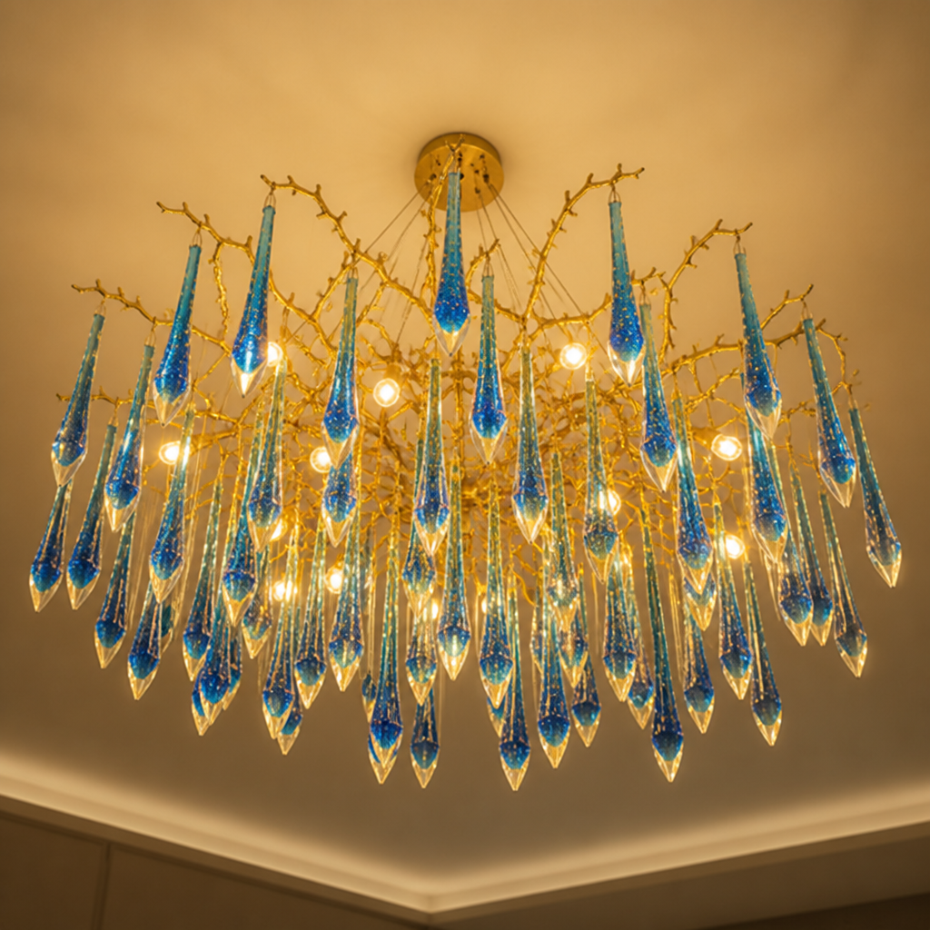 Modern Crystal LED Pendant Light