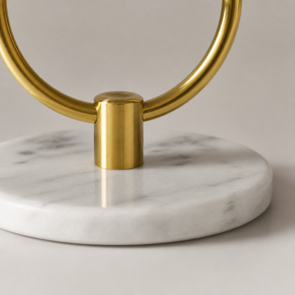 Modern Marble LED Round Table Floor Lamp