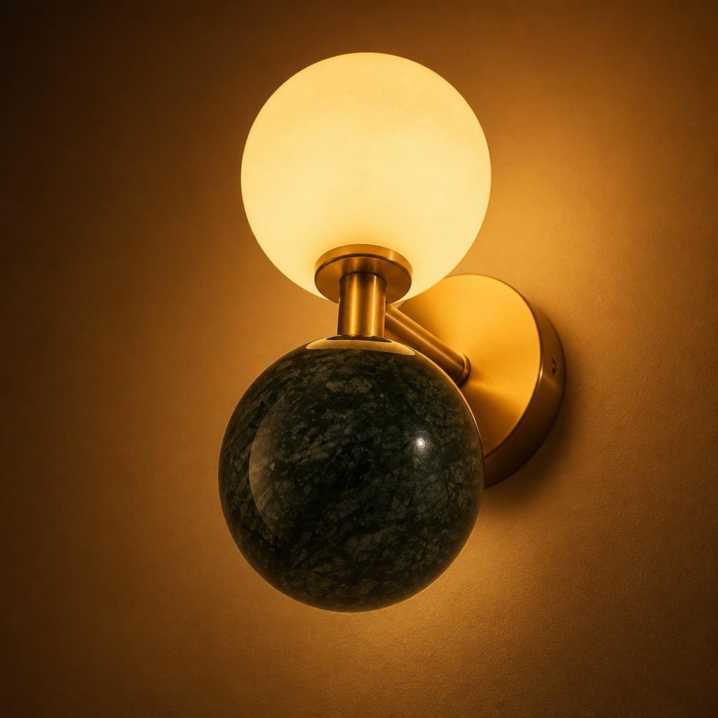 Modern Marble LED Wall Sconce
