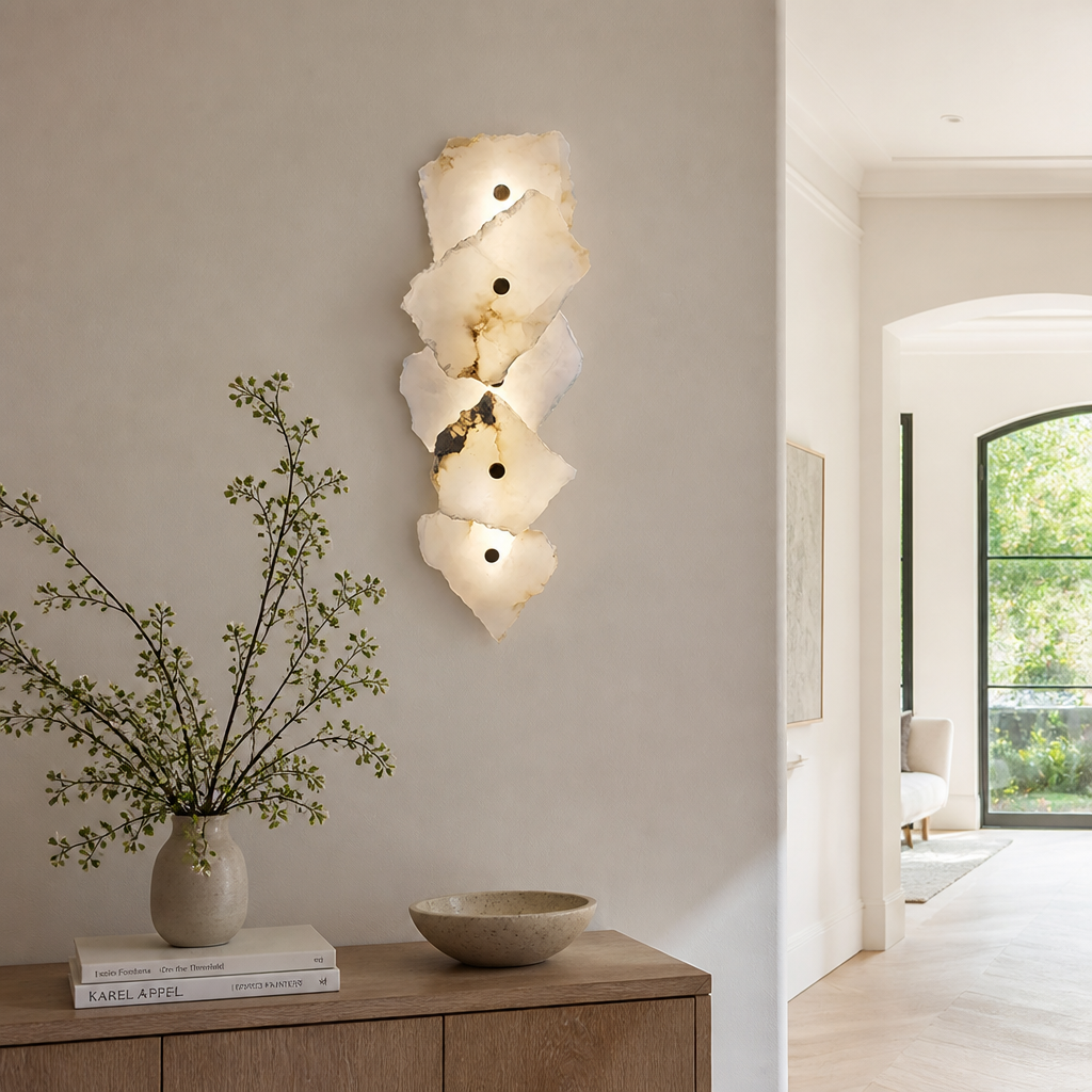 Modern Marble Wall Sconce
