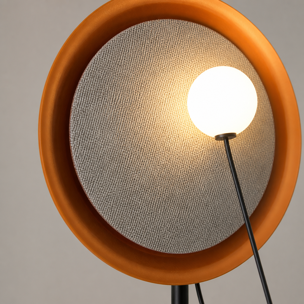 Modern Metal LED Magnetic Adjustable Floor Lamp