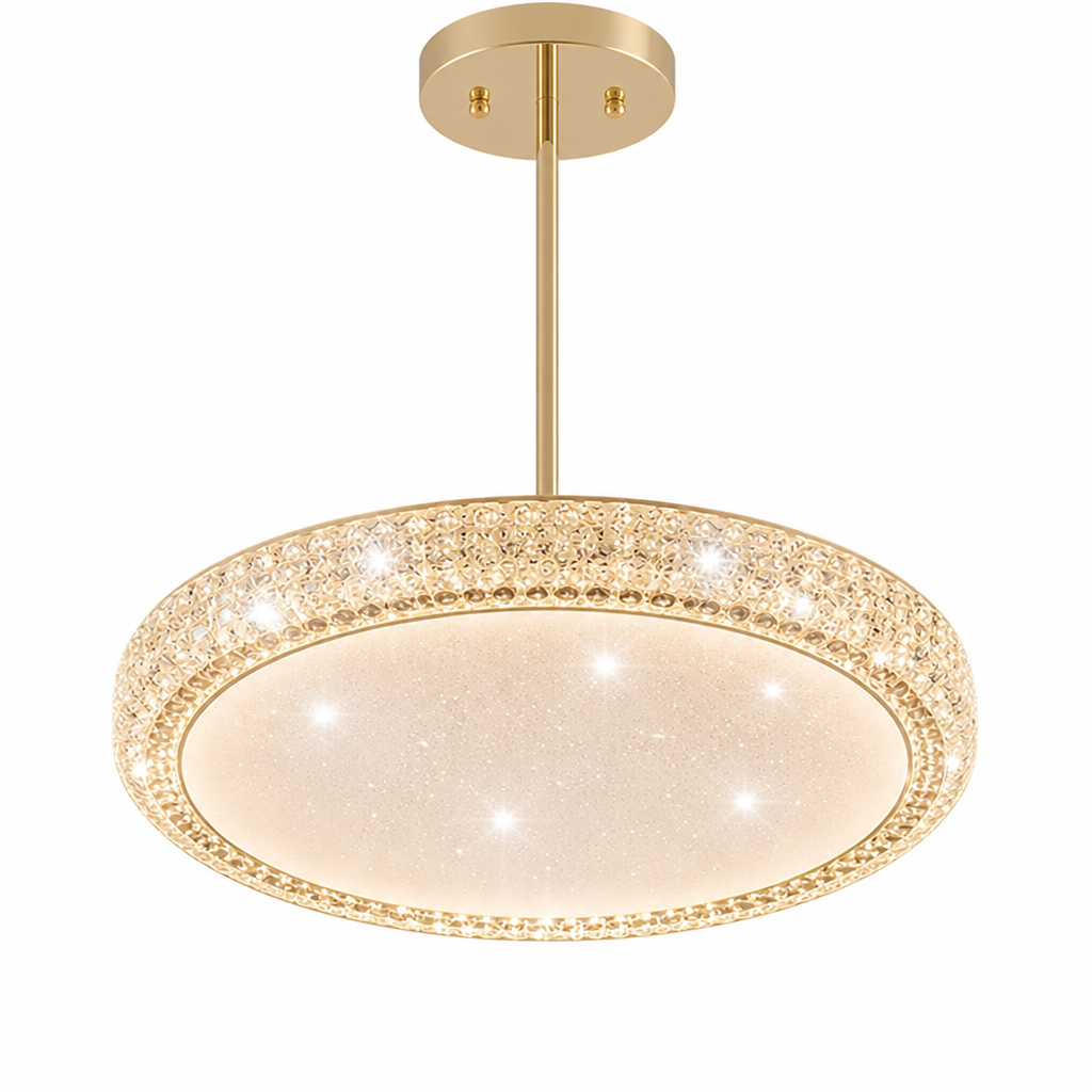 Modern Metal LED Starry Effect Ceiling Light