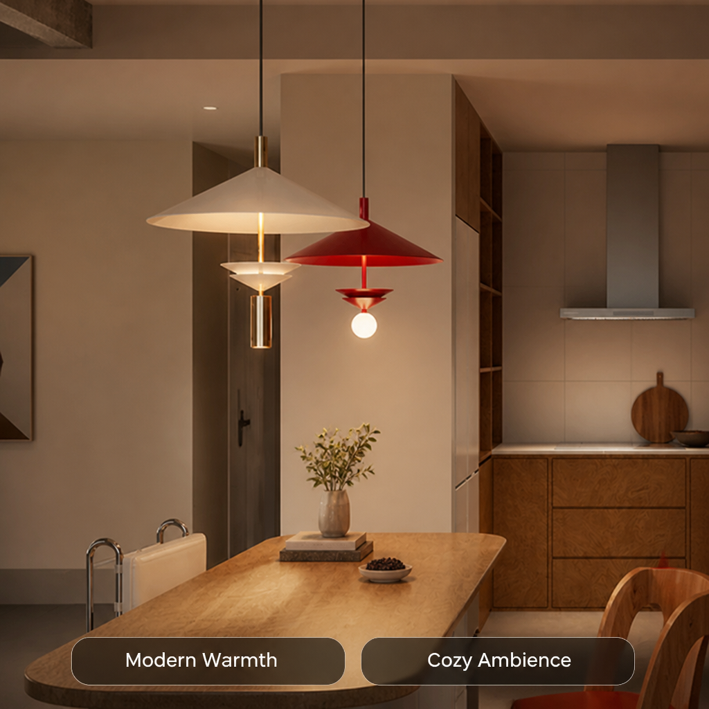 Modern Metal Spotlight Pendant Light