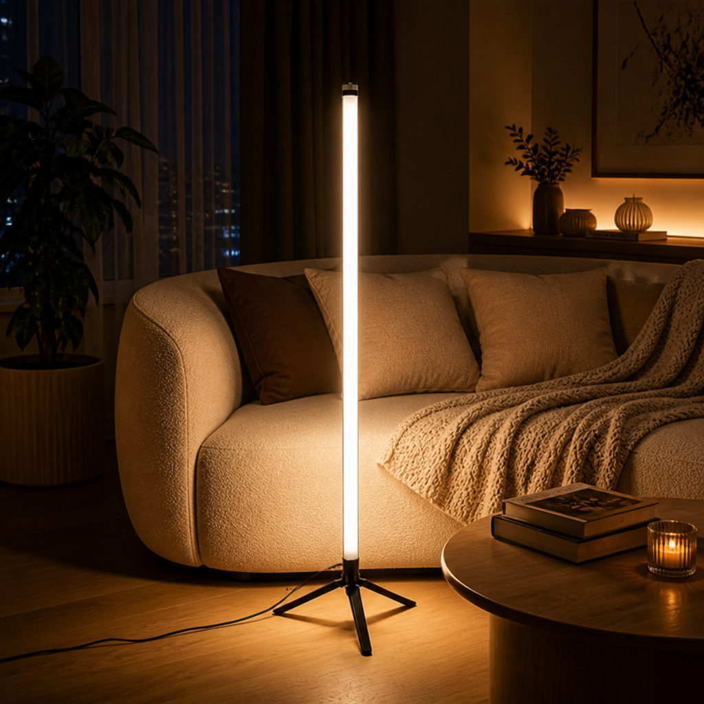 Modern RGB LED Starry Projector Floor Lamp