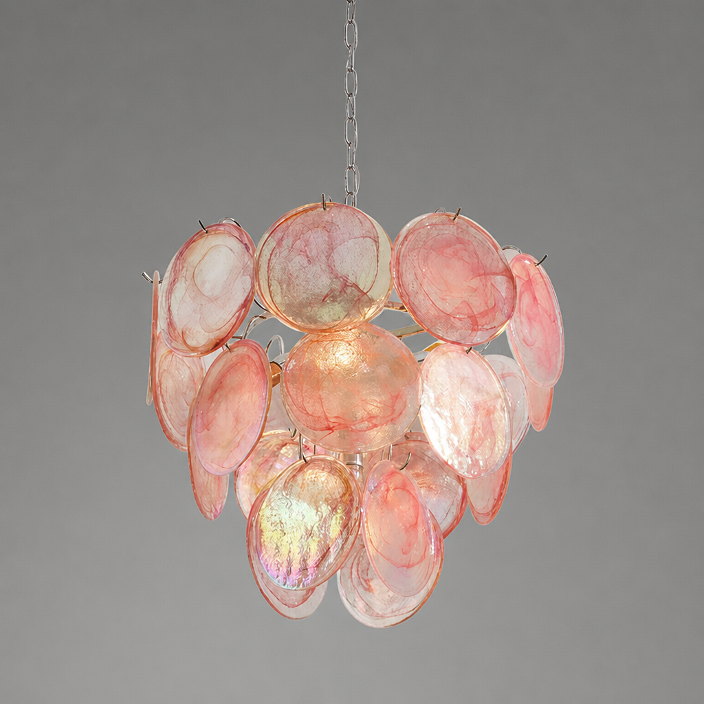 Murano Glass Cloud-Shaped Chandelier