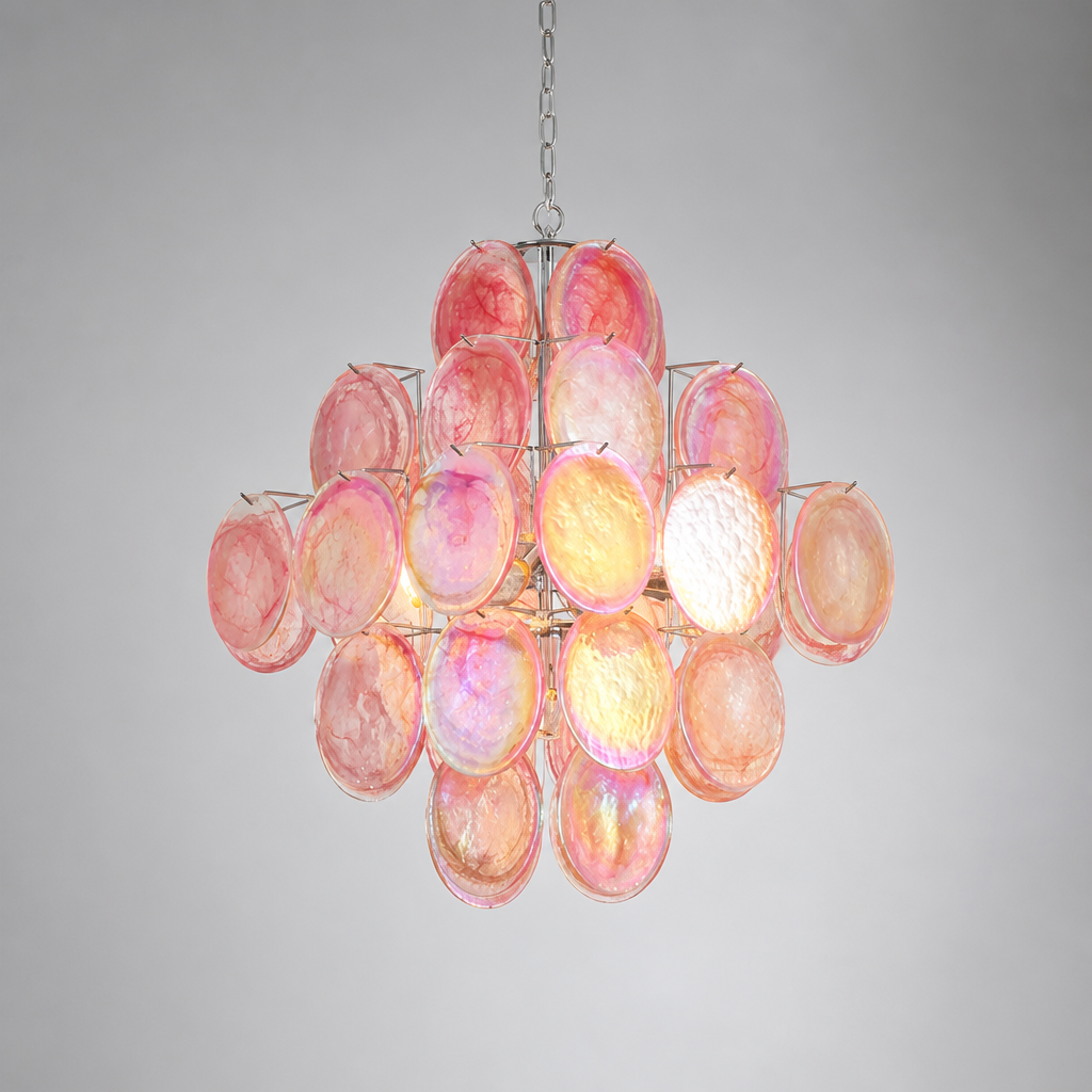 Murano Glass Cloud-Shaped Chandelier