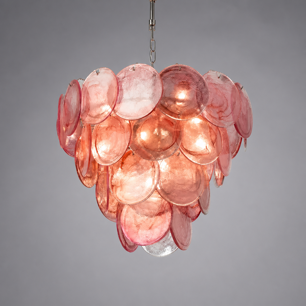 Murano Glass Cloud-Shaped Chandelier