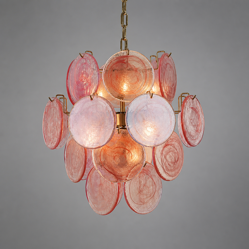 Murano Glass Cloud-Shaped Chandelier