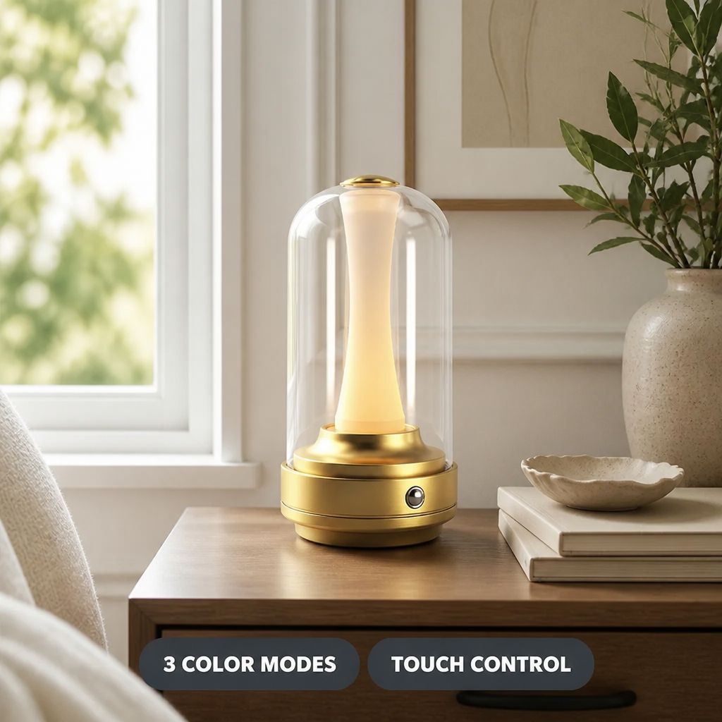 Mushroom Touch Night Light