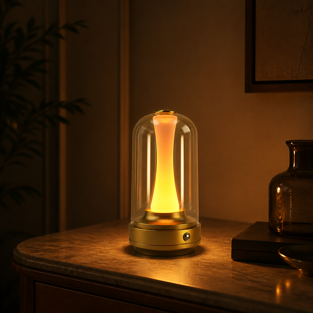 Mushroom Touch Night Light