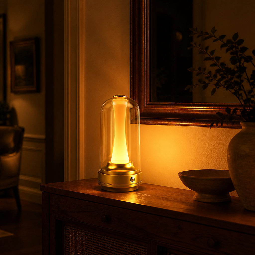 Mushroom Touch Night Light