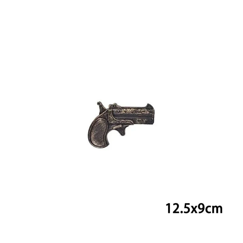 Pirate Pistol Prop Embossed Engravings & Lightweight ABS