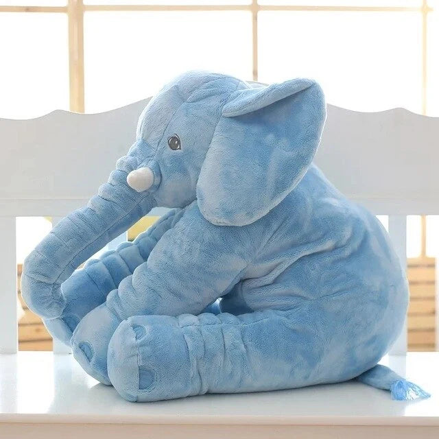 Plush Elephant Pillow Soft Plush & Shape-Retaining PP Filling
