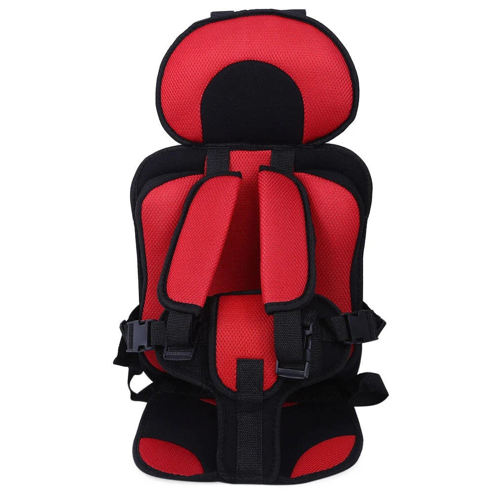 Portable Child Car Seat Lightweight Breathable Mesh & Five-Point Harness