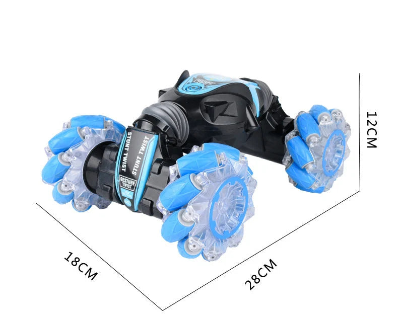 RC Stunt Car Hand Gesture & Remote Control LED Lights