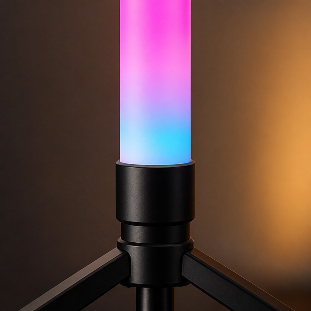 RGB LED Corner Floor Lamp
